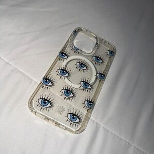 Velvet Caviar Clear Eye Design Phone Case